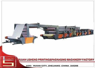 Chine Machine d'impression large de Flexo de carton de couleur du Web 8 avec la station de déroulement fournisseur