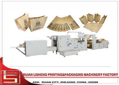 Chine Roulez le sac automatique de papier inférieur carré de alimentation faisant la machine avec une ligne fournisseur