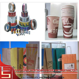 Machine d'impression large de Flexo de carton de couleur du Web 8 avec la station de déroulement fournisseur
